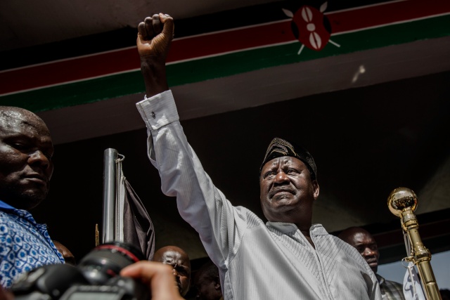 Kenyan opposition leader Odinga sworn in as 'people's president'