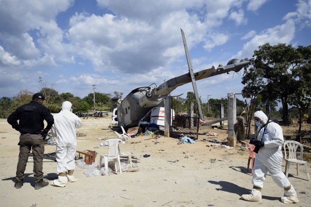 Thirteen killed in Mexican quake zone helicopter crash