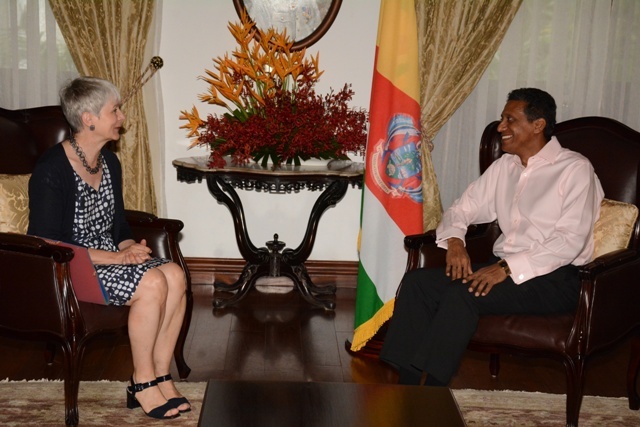 Germany's ambassador to Seychelles backs sustainable fisheries in visit with president