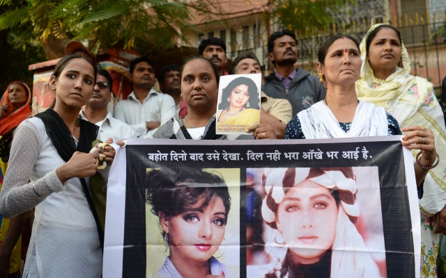 India says farewell to Bollywood icon Sridevi