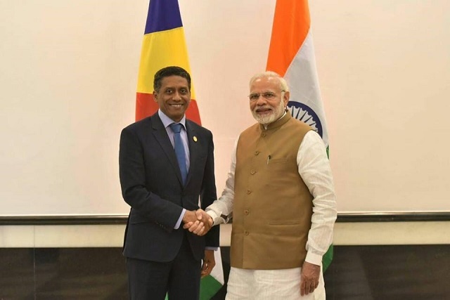 President of Seychelles highlights renewable energy initiatives at solar conference in India