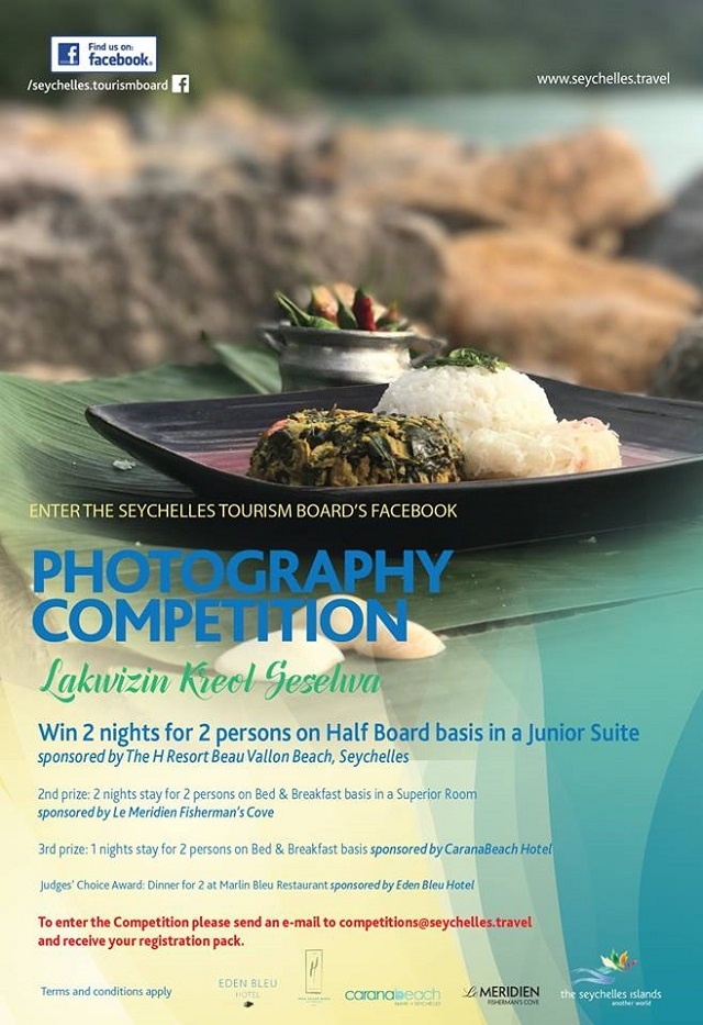 Your Creole food looks yummy? Seychelles Tourism Board wants a pic