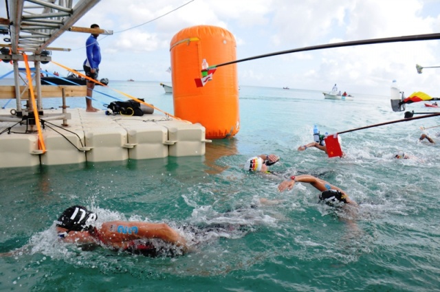 2 Italians win 10km FINA swimming event held in Seychelles