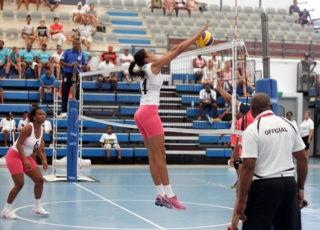 Volleyball star on Seychelles' second island hopes for indoor sports facility