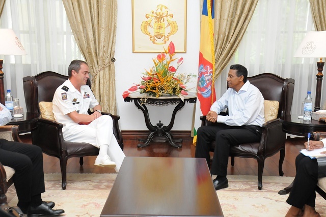 France looking to renew military cooperation with Seychelles to protect region