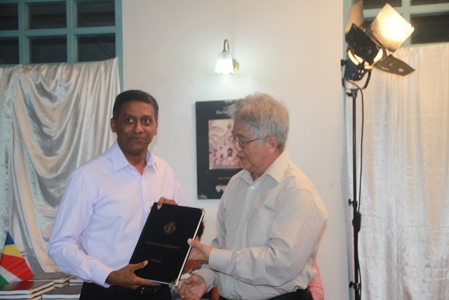 Creole version of Seychelles' constitution presented to president; copies available to public