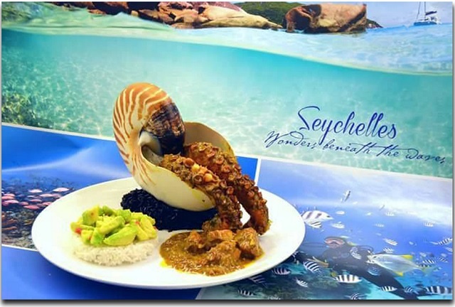 Spicy octopus coconut curry wins 1st prize in Seychelles Tourism Board photo competition