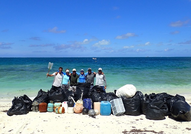 Litter alarm: 1.2 tonnes of debris collected on beaches of one Seychellois island