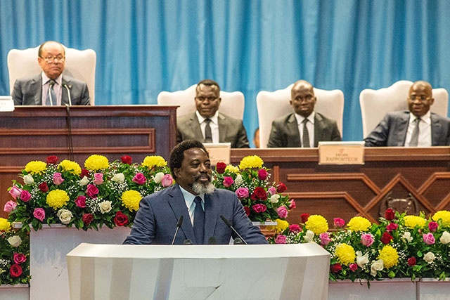 RDC: Kabila muet sur son avenir, promet de respecter la Constitution