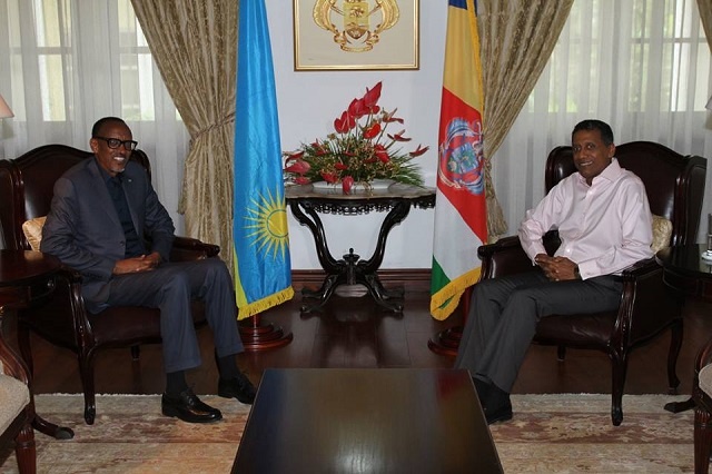 Rwandan President on private visit to Seychelles