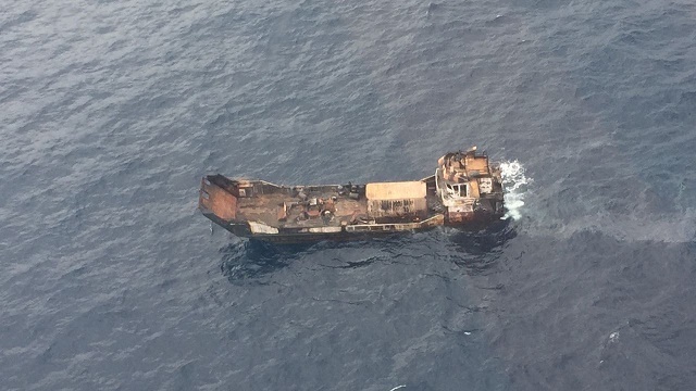 4 Seychellois missing at sea after boat fire off remote island; authorities search for 2nd day