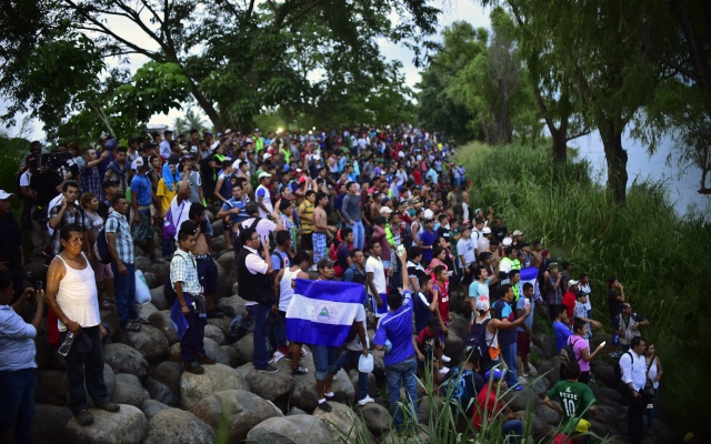 Honduran migrant 'caravan' resumes from Mexico to US: AFP reporter