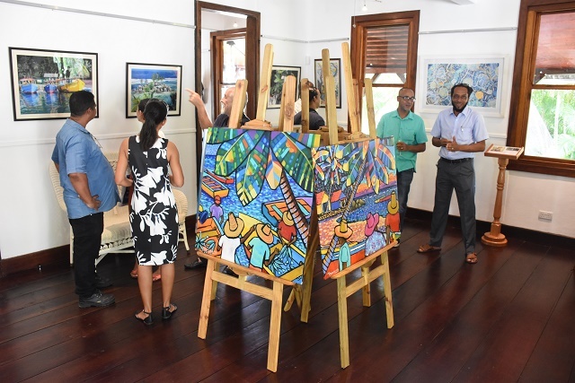 Setting the (art) scene in Seychelles: Gallery opens in national monument building from 1855