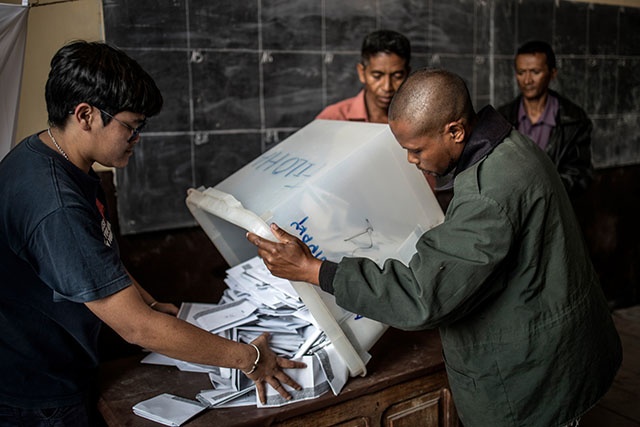 Présidentielle à Madagascar: vers un second tour Rajoelina-Ravalomanana