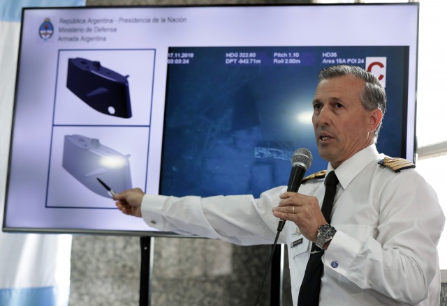 Argentine submarine wreck found one year after disappearance