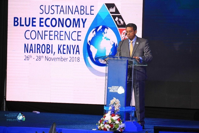 President of Seychelles pledges deeper investment in Blue Economy at Kenyan conference