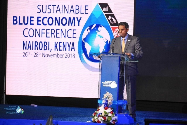 Le président des Seychelles s'engage à investir davantage dans l'économie bleue lors d'une conférence au Kenya