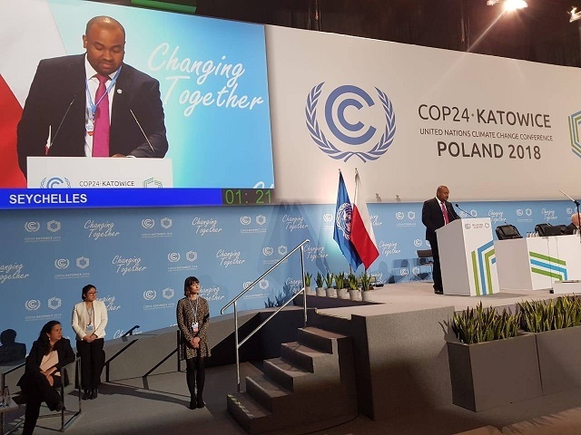 Seychelles presses case for small island states at global environmental meeting