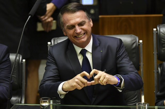 Brazil stocks hit record as Bolsonaro takes charge