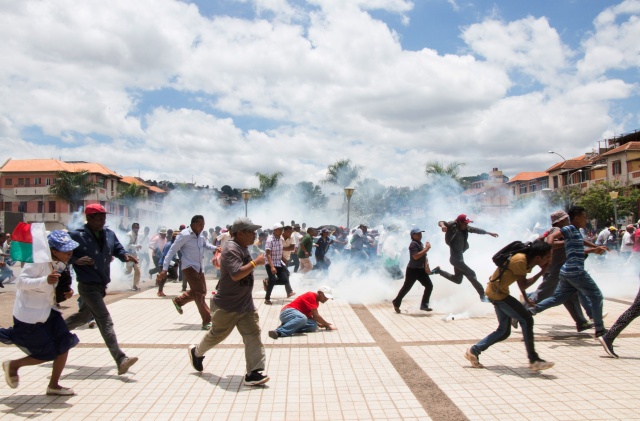 Simmering anger sparks days of protest after Madagascar vote