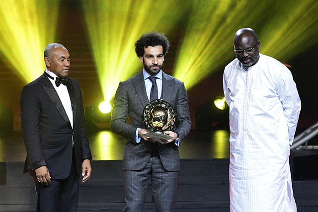 L'Egyptien Mohamed Salah remporte le prix du meilleur joueur africain de l'année