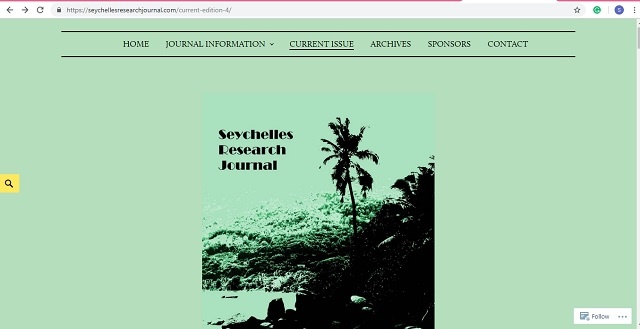 Seychelles Research Journal provides new platform for studies conducted in island nation