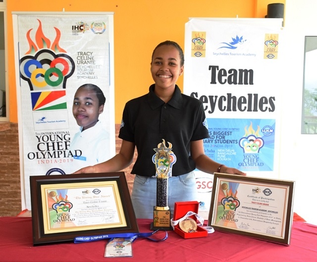 Seychellois clinches Rising Star Young Chef award at international competition