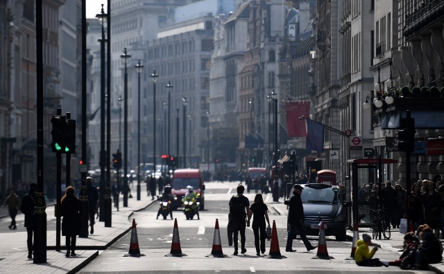 Climate demonstrators block London roads