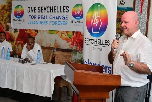 One Seychelles, the island nation's newest political party, seeks to give all members a voice