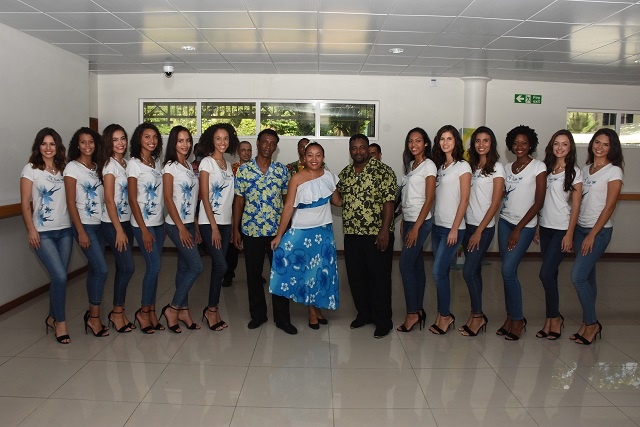 12 Miss Réunion 2019 candidates visiting Seychelles for photo shoots before pageant finale