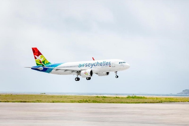 Air Seychelles adds a new Airbus A320neo to its fleet