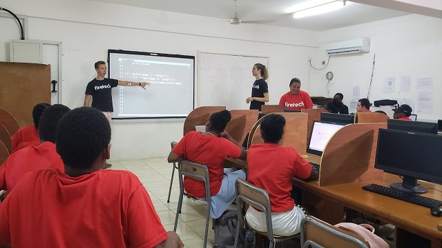 Coding boot camp in Seychelles takes students on deep dive into website development