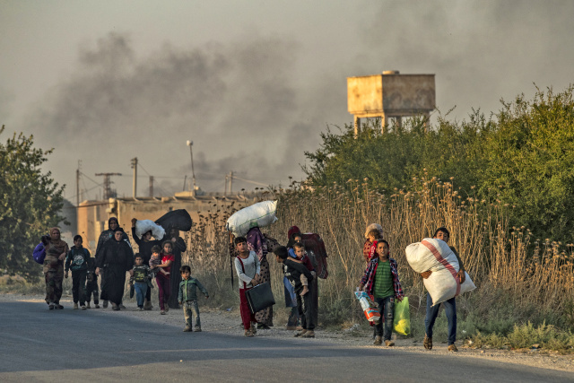 Turkey launches ground offensive against Kurdish forces in Syria