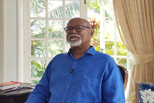 Le leader de Lalyans Seselwa, candidat potentiel à la présidentielle, revient aux Seychelles après une chirurgie  à l'étranger