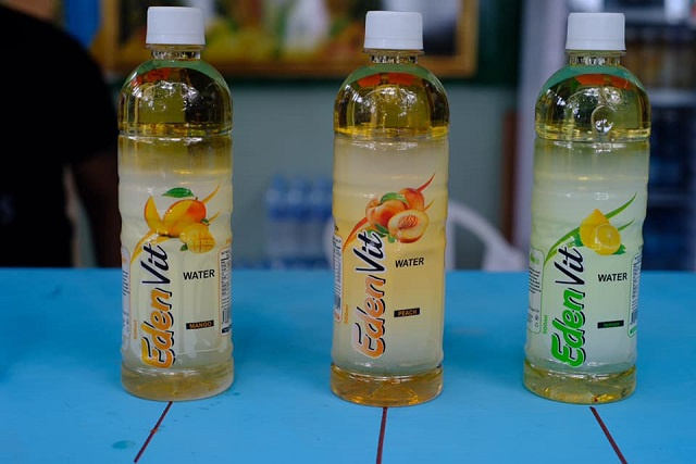 Vitamin-enhanced water in mango, peach and lemon now available in Seychelles