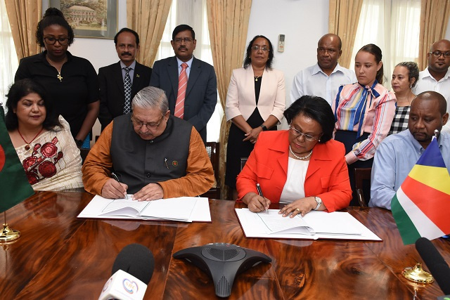 Le moratoire sur les travailleurs bangladais aux Seychelles a été levé après la signature d'un accord