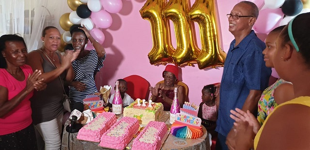 Seychelles' oldest citizen celebrates milestone birthday: 111