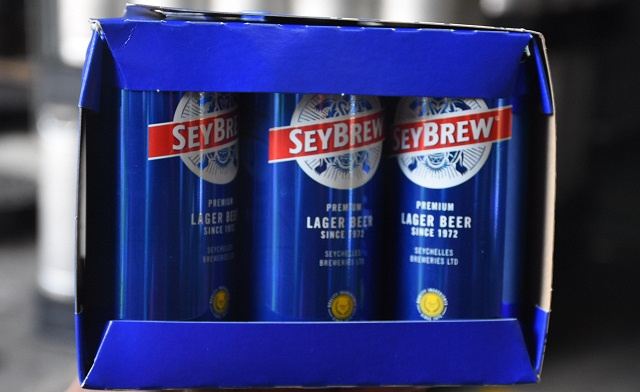 Seychelles' favourite beer, SeyBrew, to be sold in cans starting in February