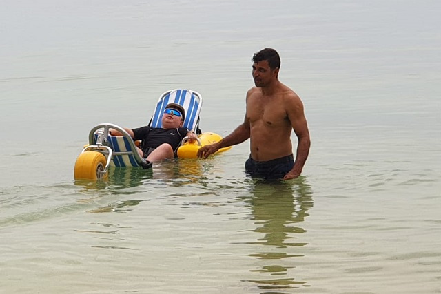 Waterwheels project gives disabled bodies easier access to Seychelles' seas