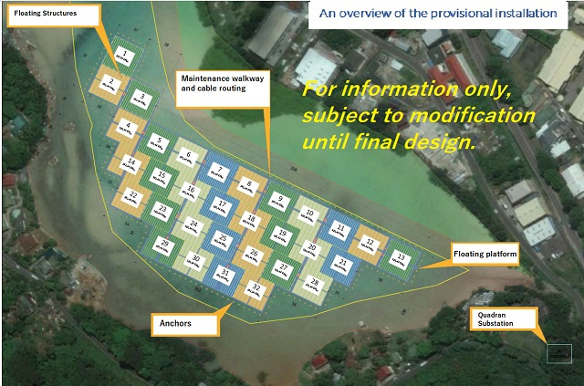 Managers of Seychelles' floating solar project will mitigate its environmental impact, officials say