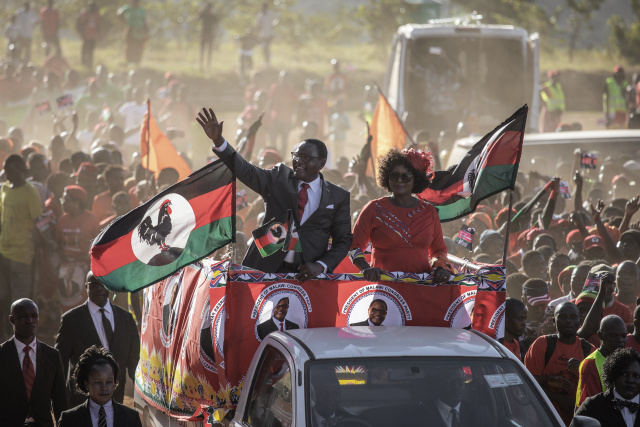 Malawi opposition leader wins presidential vote re-run