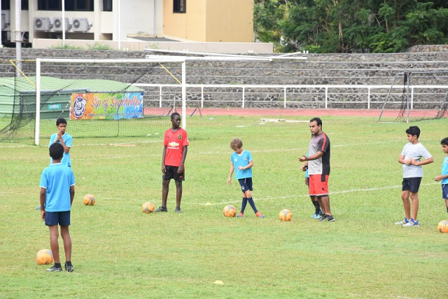 Sports association in Seychelles using pro soccer app to track athletic progress