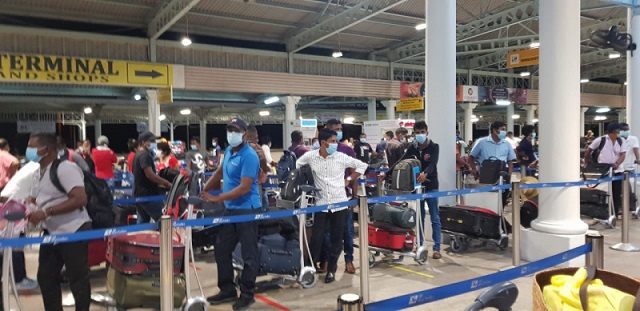 200 Sri Lankais bloqués aux Seychelles en raison du COVID-19 vont rentrer chez eux lundi