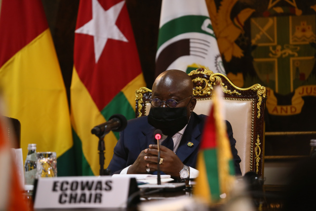 Ghana president visits post-coup Mali after sanctions lifted