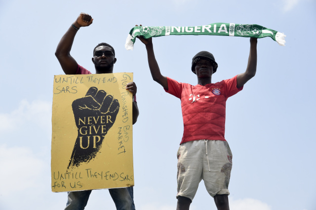 Curfew in Nigeria's Lagos over 'monster' protests