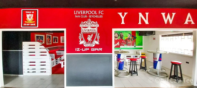 Liverpool Football Club fans in Seychelles have new bar to watch games at