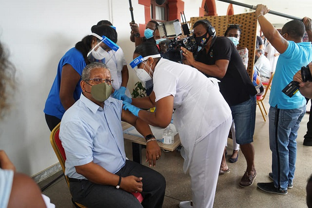 Seychelles becomes first country in Africa to start COVID-19 vaccinations