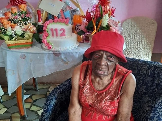 Age 112! Seychelles' oldest citizen celebrates another year around the sun