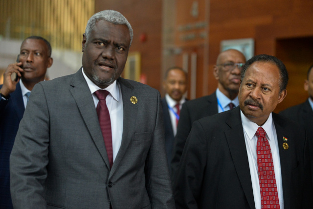 AU leader Faki secures second 4-year term at summit focused on Covid