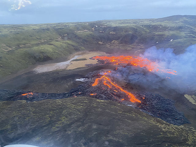 En Islande, un volcan en éruption dans un secteur endormi pendant huit siècles